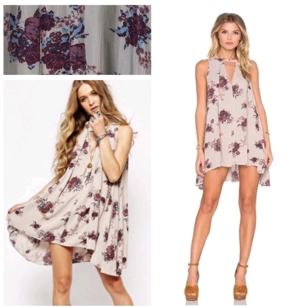 Free People Tree Swing Mini Dress